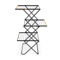 STOJALO ZA SUŠENJE PERILA - rumena/črna, Basics, kovina/umetna masa (70/76/10cm) - Joseph Joseph