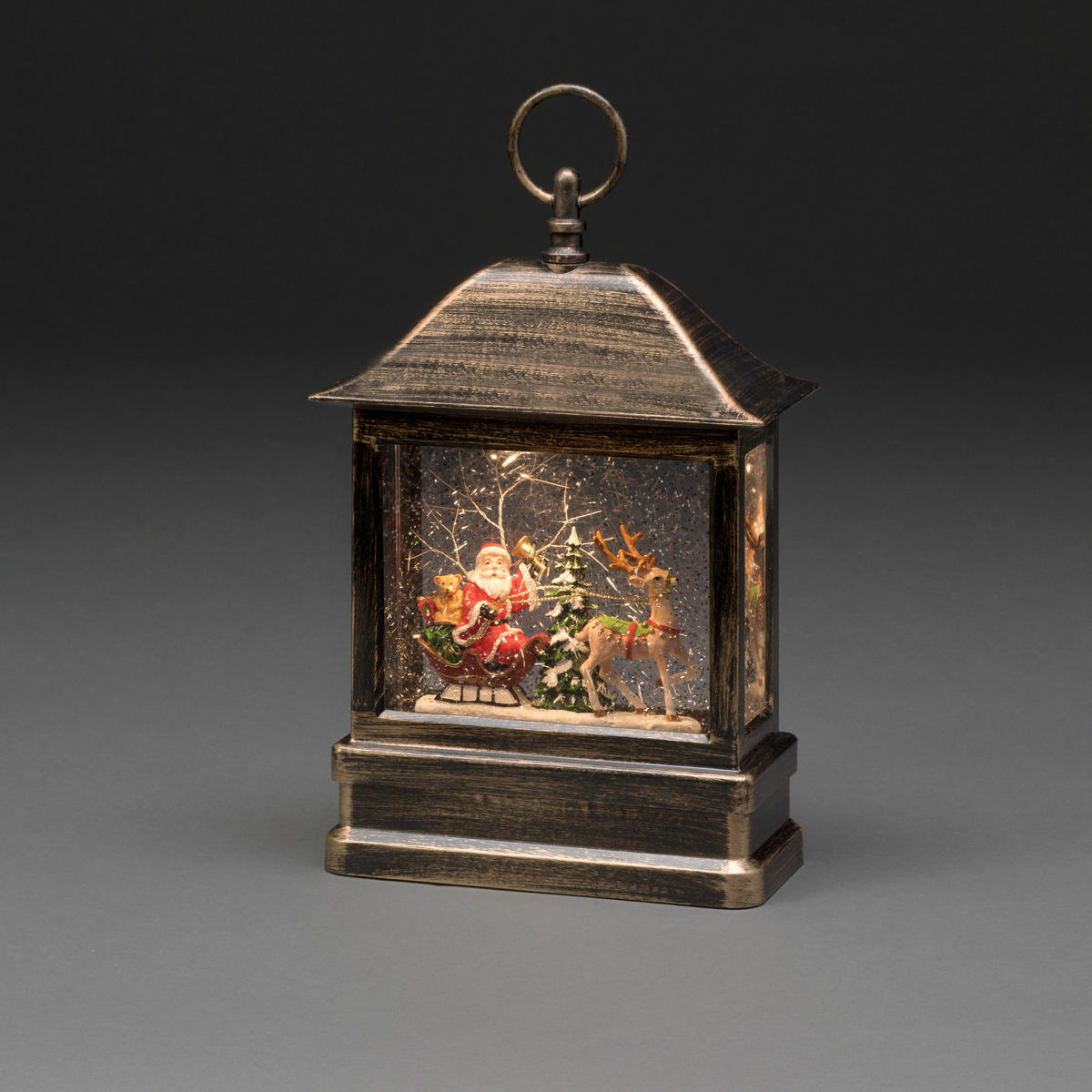 LED-DEKOLEUCHTE  - Braun, KONVENTIONELL, Kunststoff (20,5/28/29,5cm)