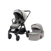 BARNVAGNSSET Crystal  - grön/svart, Basics, metall/textil - Jimmylee