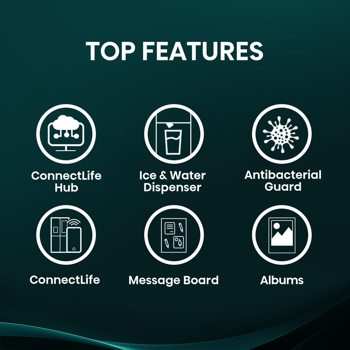 SIDE-BY-SIDE 91/179/73 cm RS9P628GPFE  - Schwarz, Trend (91/179/73cm) - Hisense