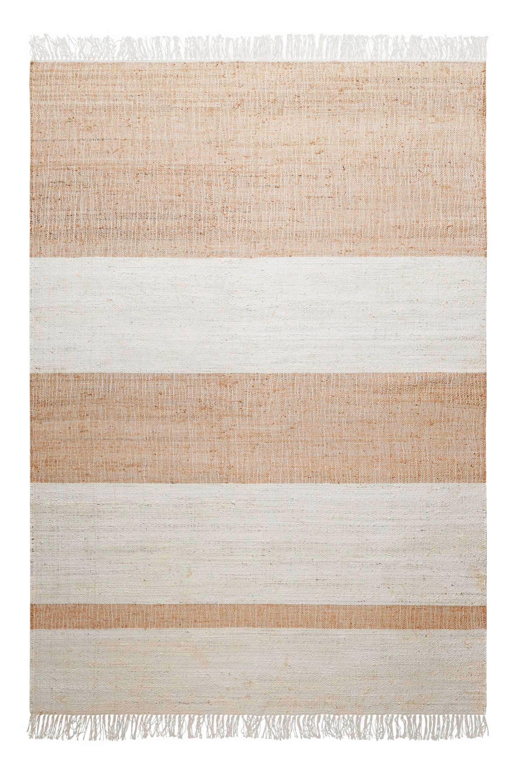 HANDWEBTEPPICH 200/290 cm Vante Creme, Honig rechteckig  - Creme/Honig, Basics, Textil (200/290cm)