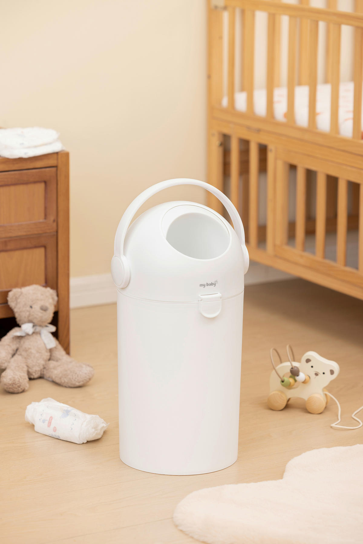 WINDELEIMER - Weiß, Basics, Kunststoff (26/55cm) - My Baby Lou