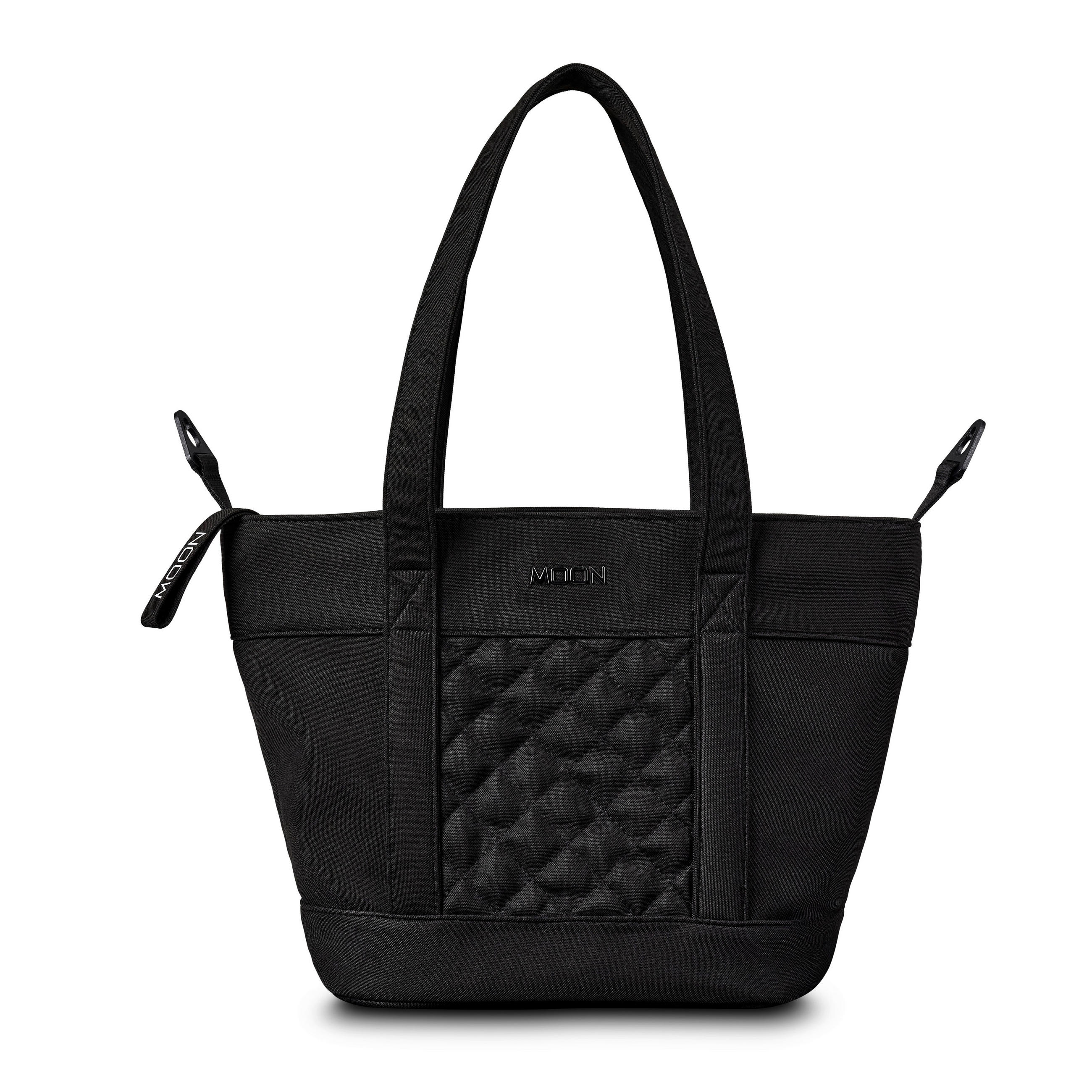 TORBA ZA PREVIJANJE  V-Shape Bag   - crna, Basics, tekstil (41/16/28cm) - Moon