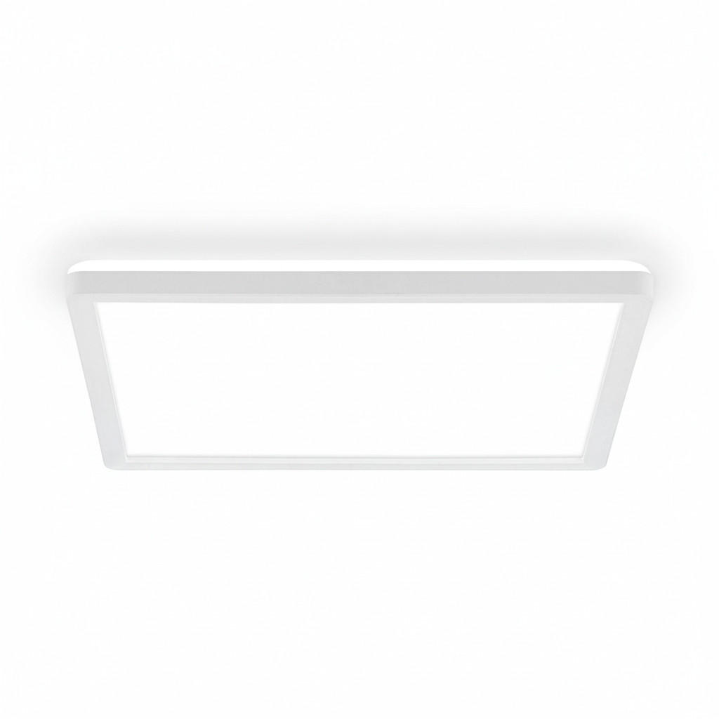 LED-DECKENLEUCHTE Tava A 29/29/3 cm   - Weiß, Basics, Kunststoff (29/29/3cm) - Briloner
