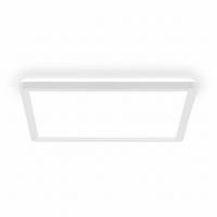 LED-DECKENLEUCHTE Tava A 29/29/3 cm   - Weiß, Basics, Kunststoff (29/29/3cm) - Briloner