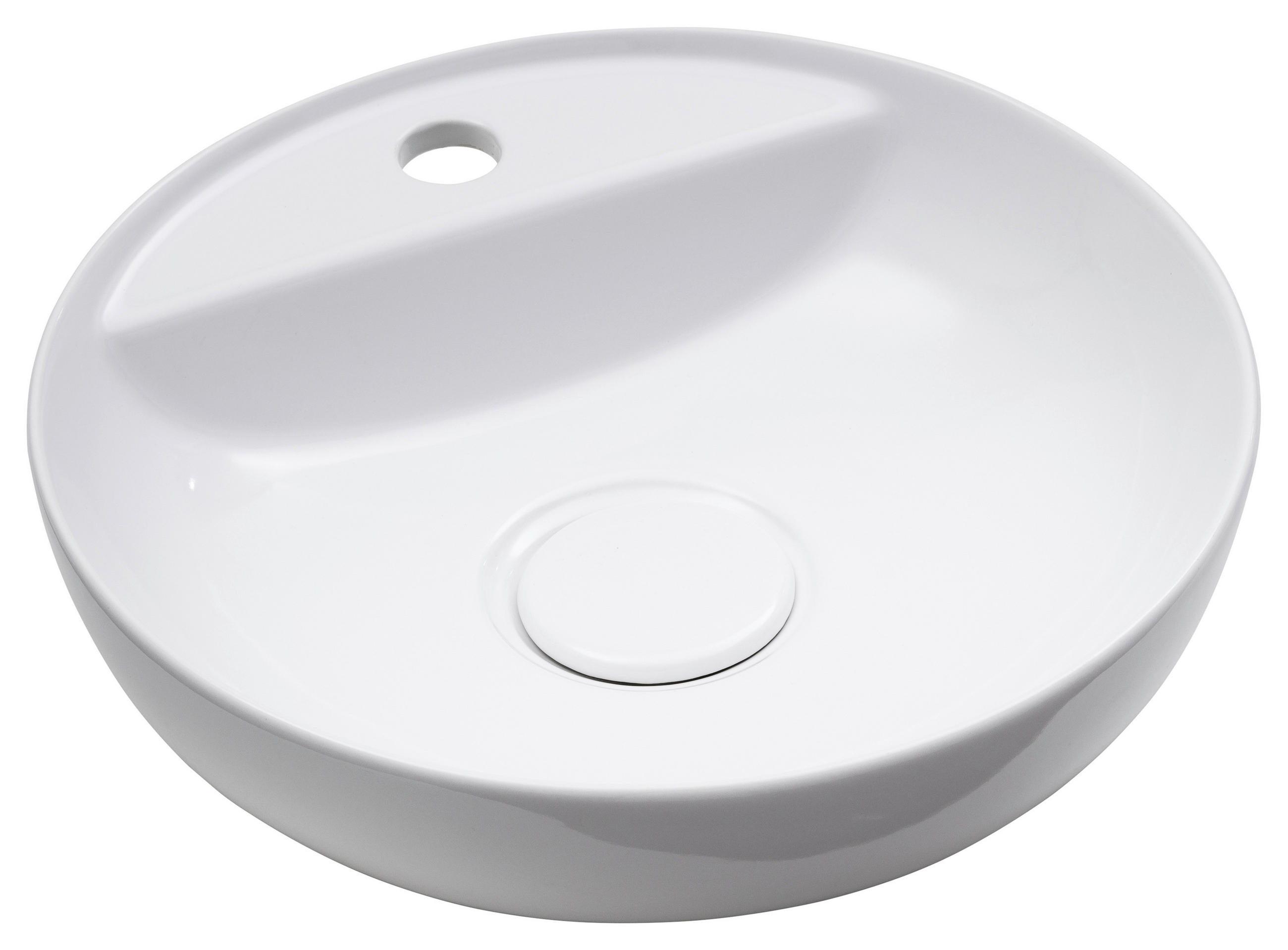 WASCHBECKEN 42/42/13 cm  - Weiß, Basics, Keramik (42/42/13cm) - Voleo