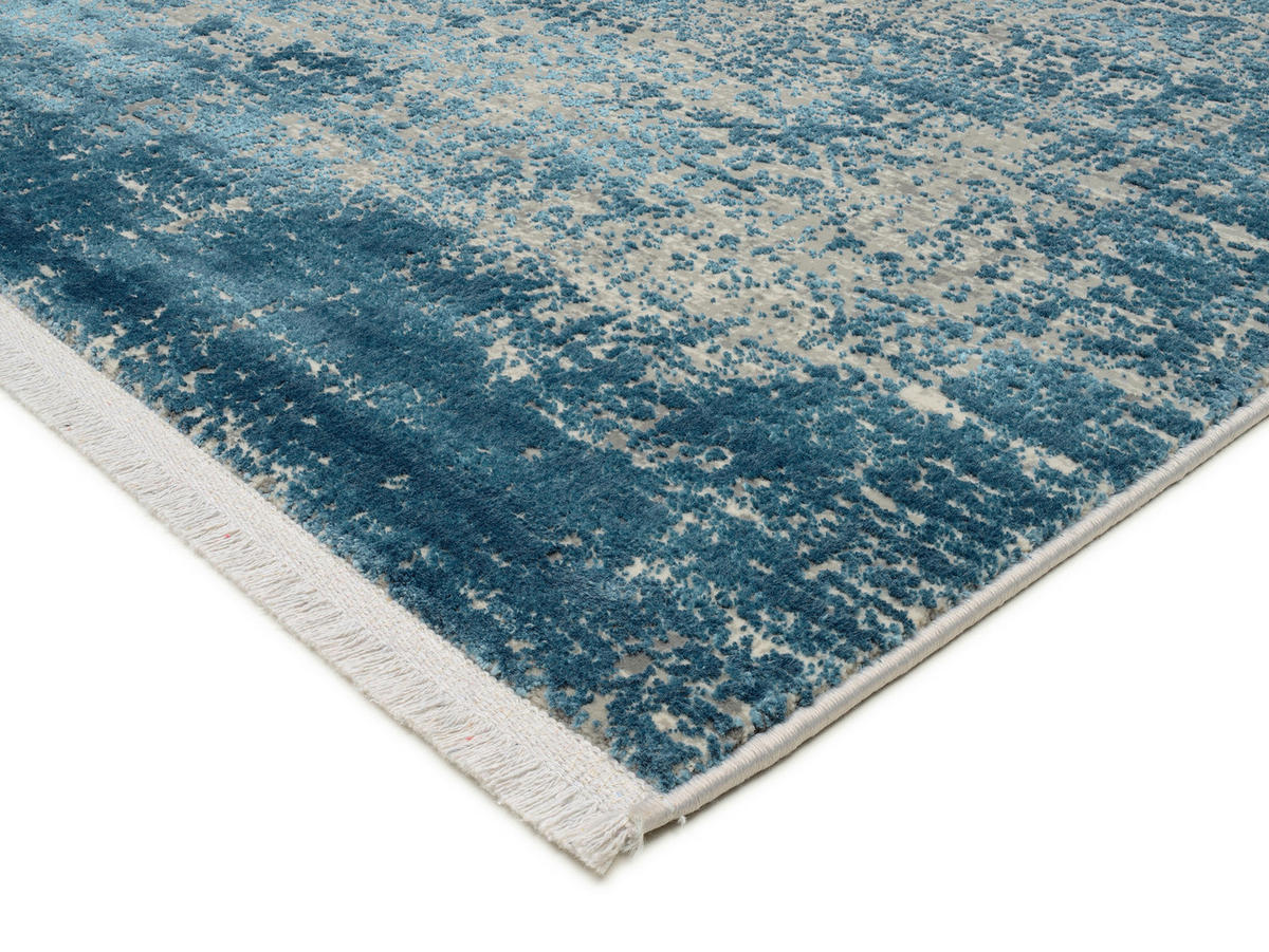 WEBTEPPICH 240/340 cm Tesoro Blau  - Blau, Design, Textil (240/340cm) - Dieter Knoll