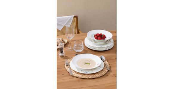 TAFELSERVICE Multicolor Wildflower 12-teilig  - Multicolor, Basics, Keramik - Novel