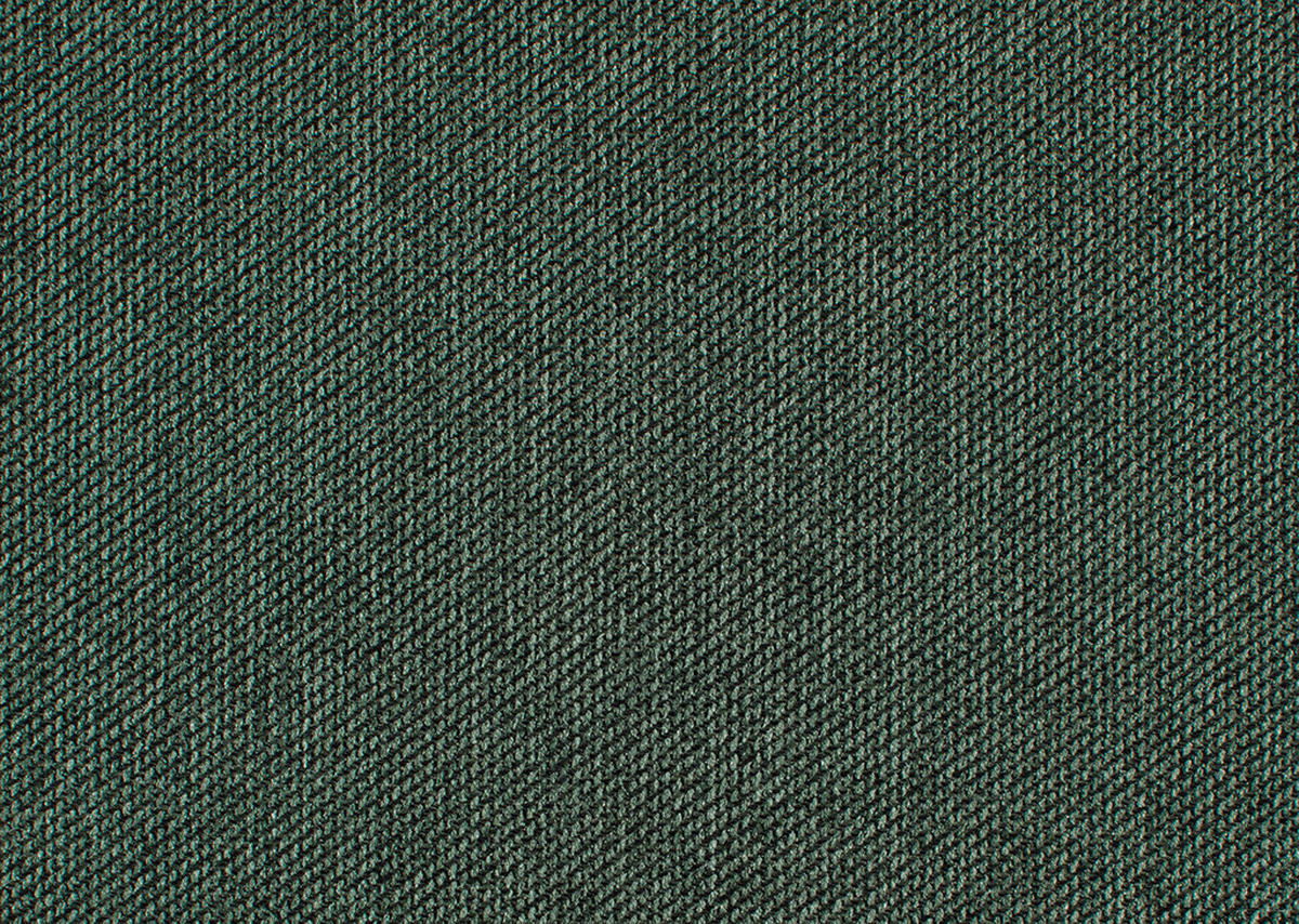 ECKSOFA in Webstoff Dunkelgrün  - Dunkelgrün/Schwarz, Design, Textil/Metall (216/300cm) - Welnova