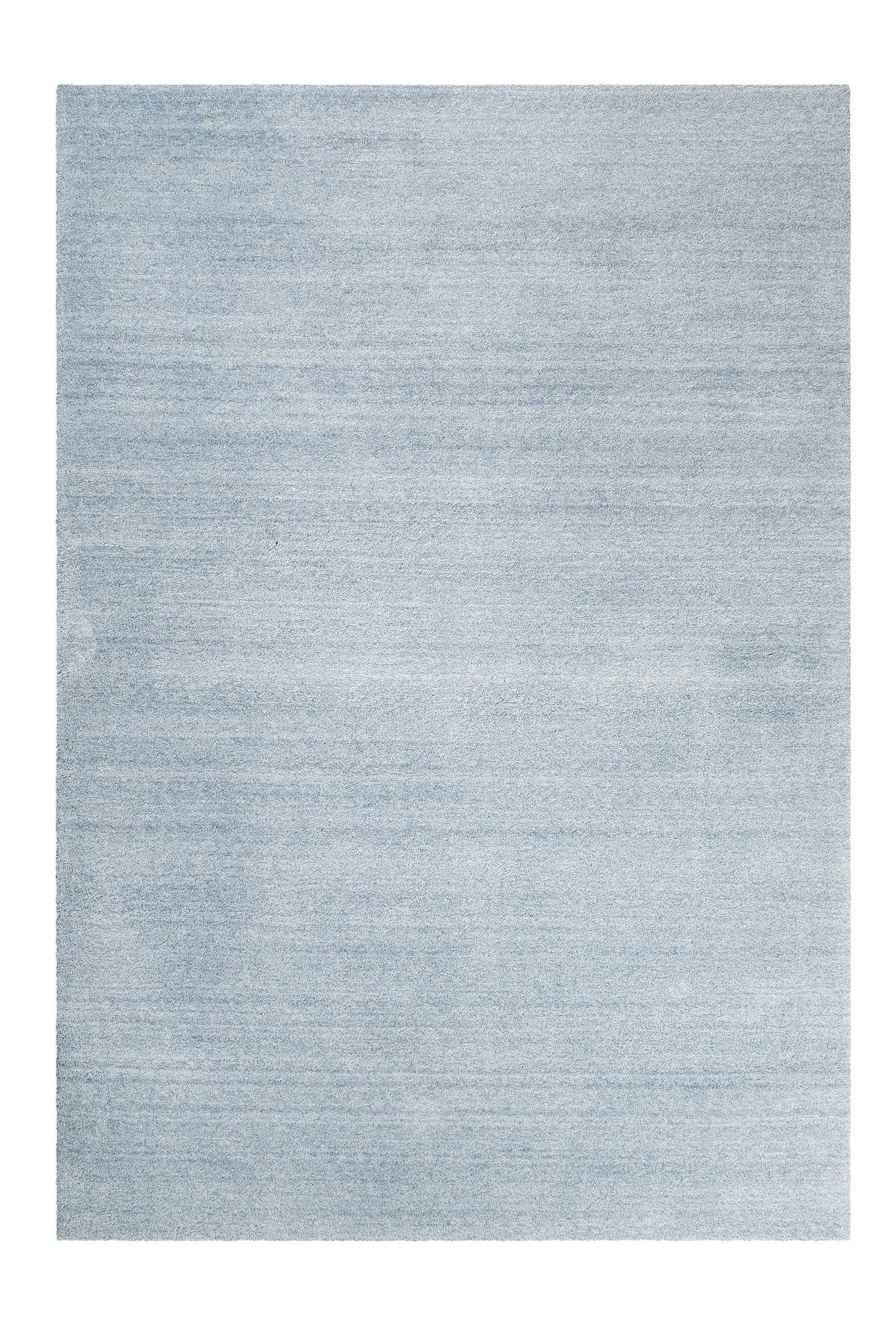 Esprit Hochflorteppich Loft Hellblau 70x140 cm
