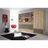 KLAPPBETT in Holzwerkstoff Grau, Eichefarben - Eichefarben/Grau, Design, Holzwerkstoff (214/115/40cm) - Carryhome KLAPPBETT in Holzwerkstoff Grau, Eichefarben - Eichefarben/Grau, Design, Holzwerkstoff (214/115/40cm) - Carryhome