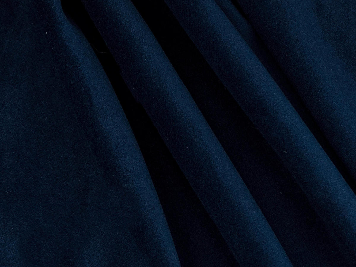 ECKSOFA in Samt, Velours Blau  - Blau, Design, Textil/Metall (277/154/154cm) - Livetastic
