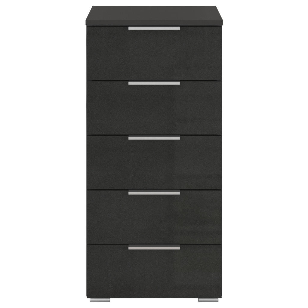 Nachtkästchen Mars 5l-hg Weiß B: 84 Cm