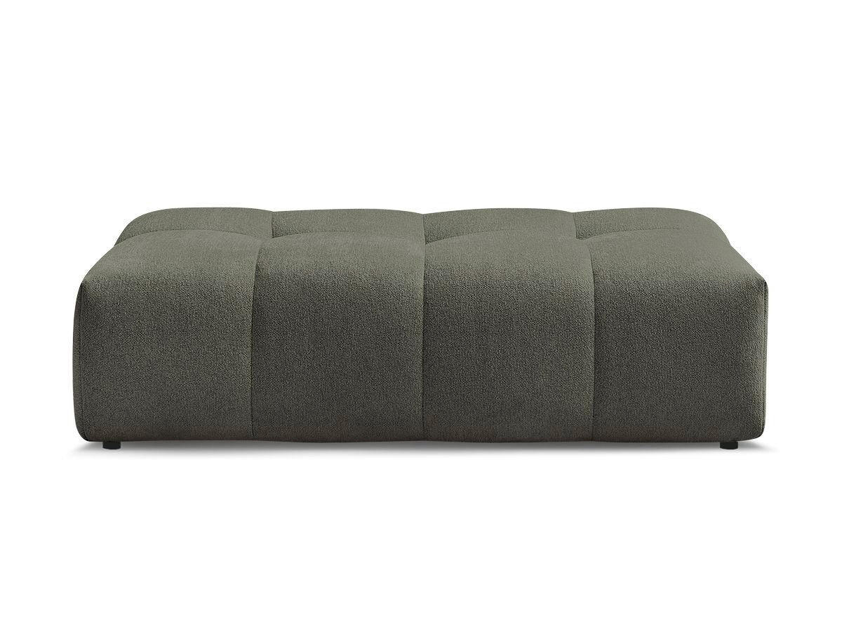 HOCKER EVEREST Flachgewebe Grün  - Schwarz/Grün, MODERN, Kunststoff/Textil (166/100/40cm)