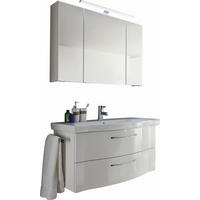 BADEZIMMER  in 97 cm  - Weiß, KONVENTIONELL, Holzwerkstoff (97cm) - Sadena