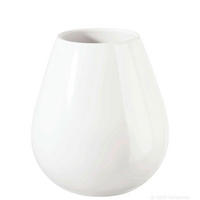 VASE 18 cm  - Weiss, Basics, Keramik (9/18cm) - ASA