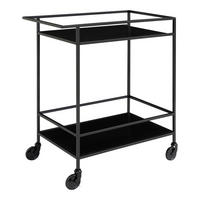 SERVERINGSVAGN i svart  - svart, Basics, metall/trämaterial (40/79/68cm) - Ambia Home