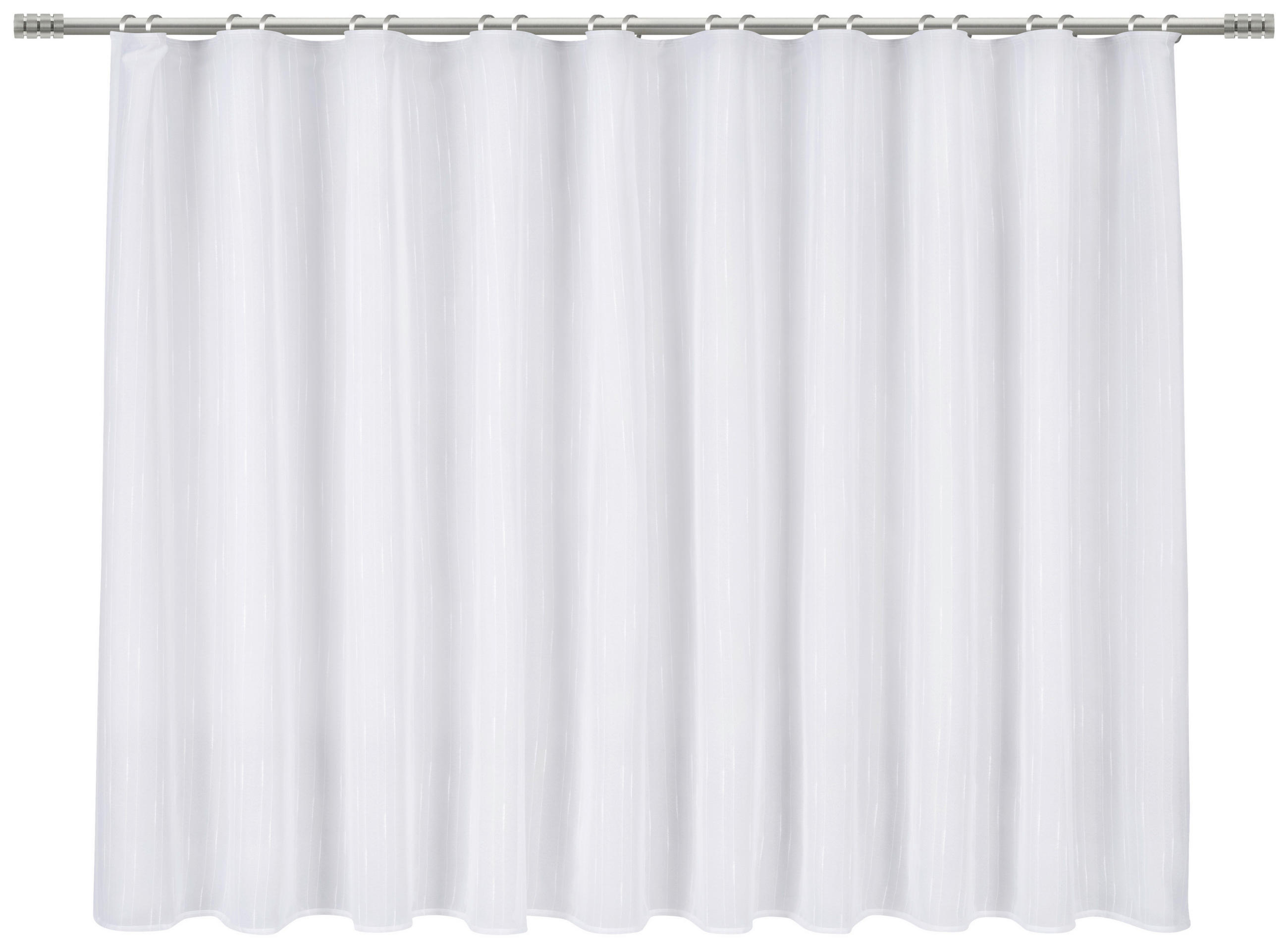 FERTIGSTORE  transparent   300/145 cm  - Weiß, Basics, Textil (300/145cm) - Esposa