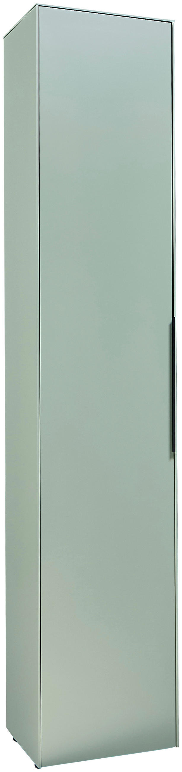 HOCHSCHRANK 38/192/30 cm  - Schwarz/Grün, Design, Holzwerkstoff/Kunststoff (38/192/30cm) - home24