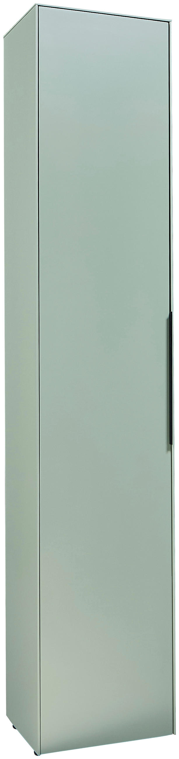 HOCHSCHRANK 38/192/30 cm  - Schwarz/Grün, Design, Holzwerkstoff/Kunststoff (38/192/30cm) - home24