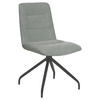 STUHL Webstoff Grau  - Schwarz/Grau, Design, Textil/Metall (50/90/63cm) - Carryhome