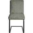 SCHWINGSTUHL  in Stahl Chenille  - Beige/Schwarz, Design, Textil/Metall (46/92/60cm) - Dieter Knoll