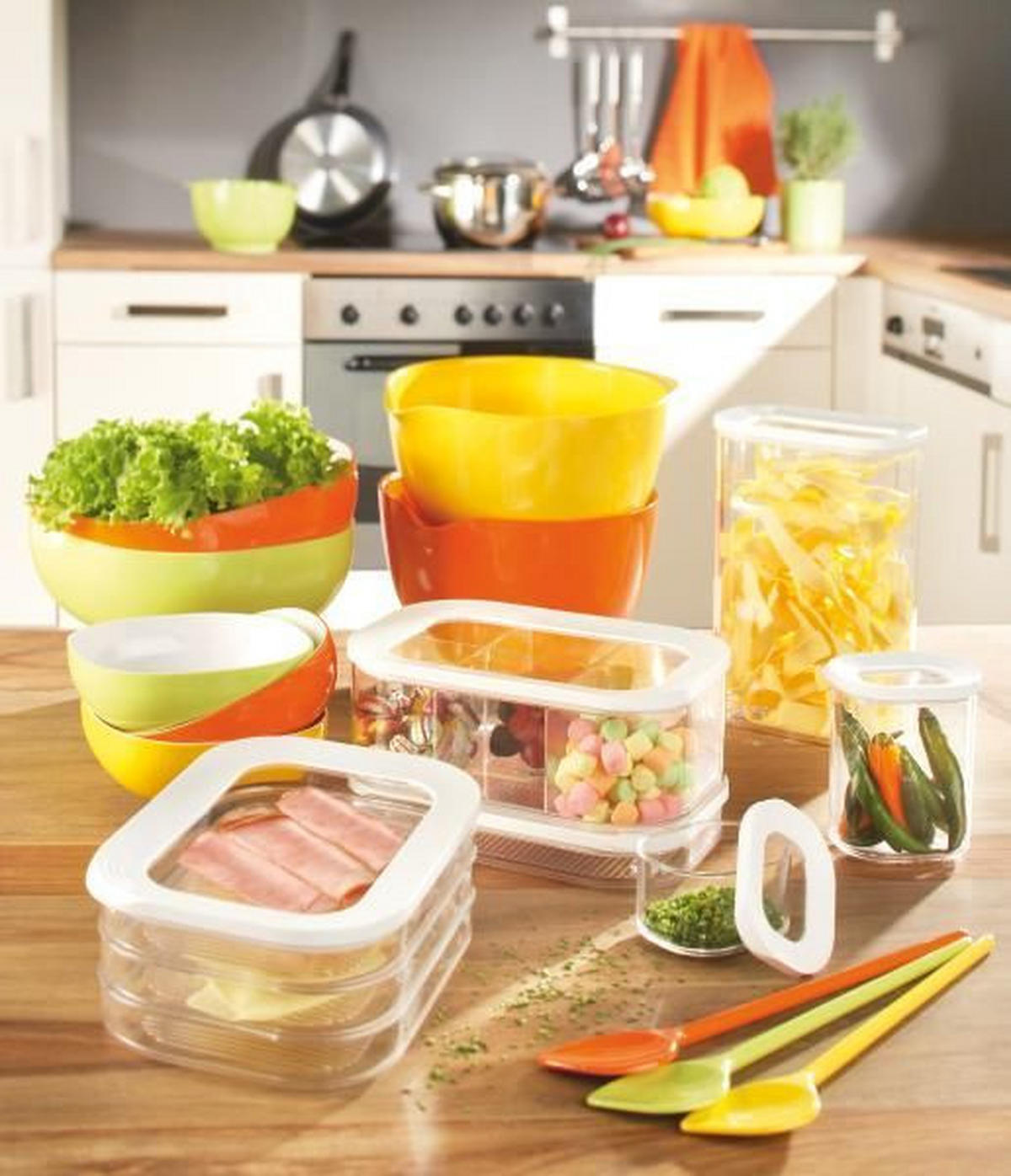 VORRATSDOSE MODULA 0,175 L  - Transparent/Weiß, Basics, Kunststoff (9/7,2/5,9cm) - Mepal