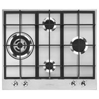 GASKOCHFELD - Edelstahlfarben, Basics, Metall (60/40/51cm) - SMEG