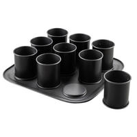 BACKBLECH Dr Oetker 29/29/12,5 cm  - Schwarz, KONVENTIONELL, Metall (29/29/12,5cm) - Dr.Oetker