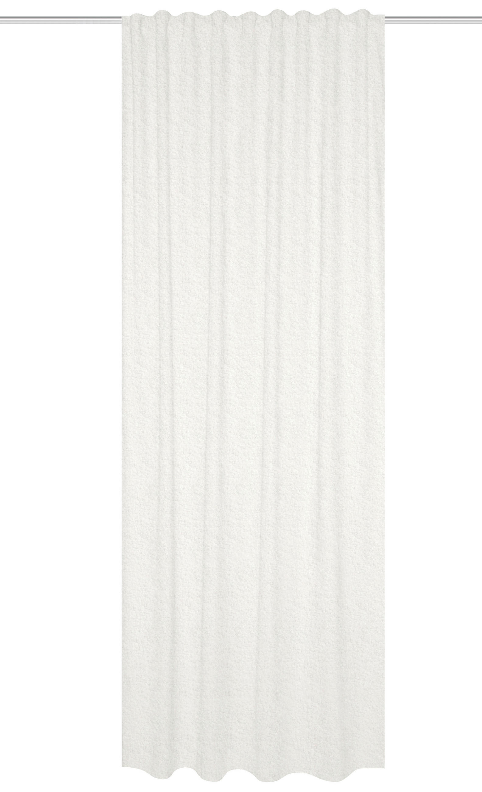 XXXLutz Fertigvorhang Teddy Creme 135x245 cm
