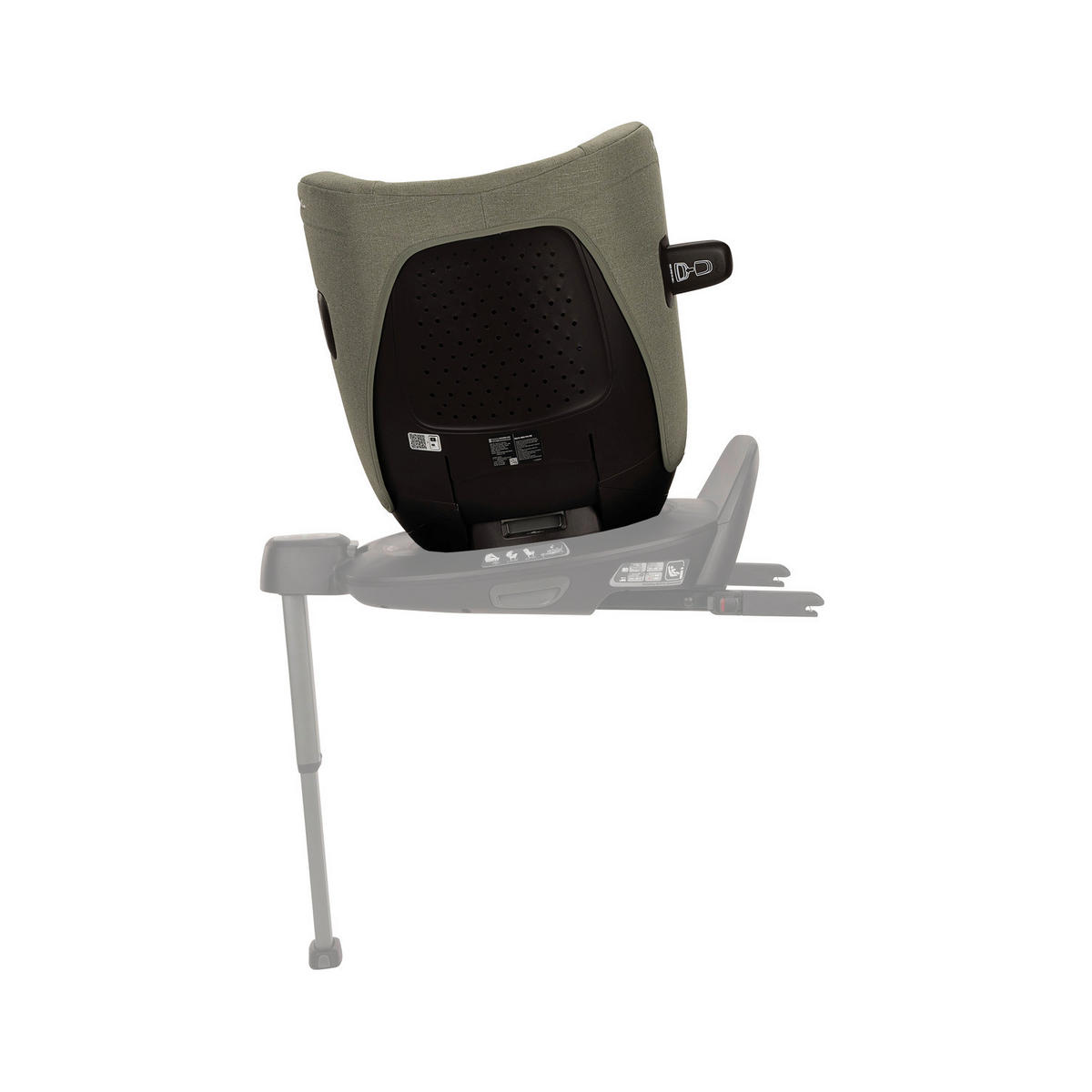REBOARDER-KINDERSITZ TODL NEXT  - Grün, Basics, Naturmaterialien/Kunststoff (48/43/74cm) - Nuna