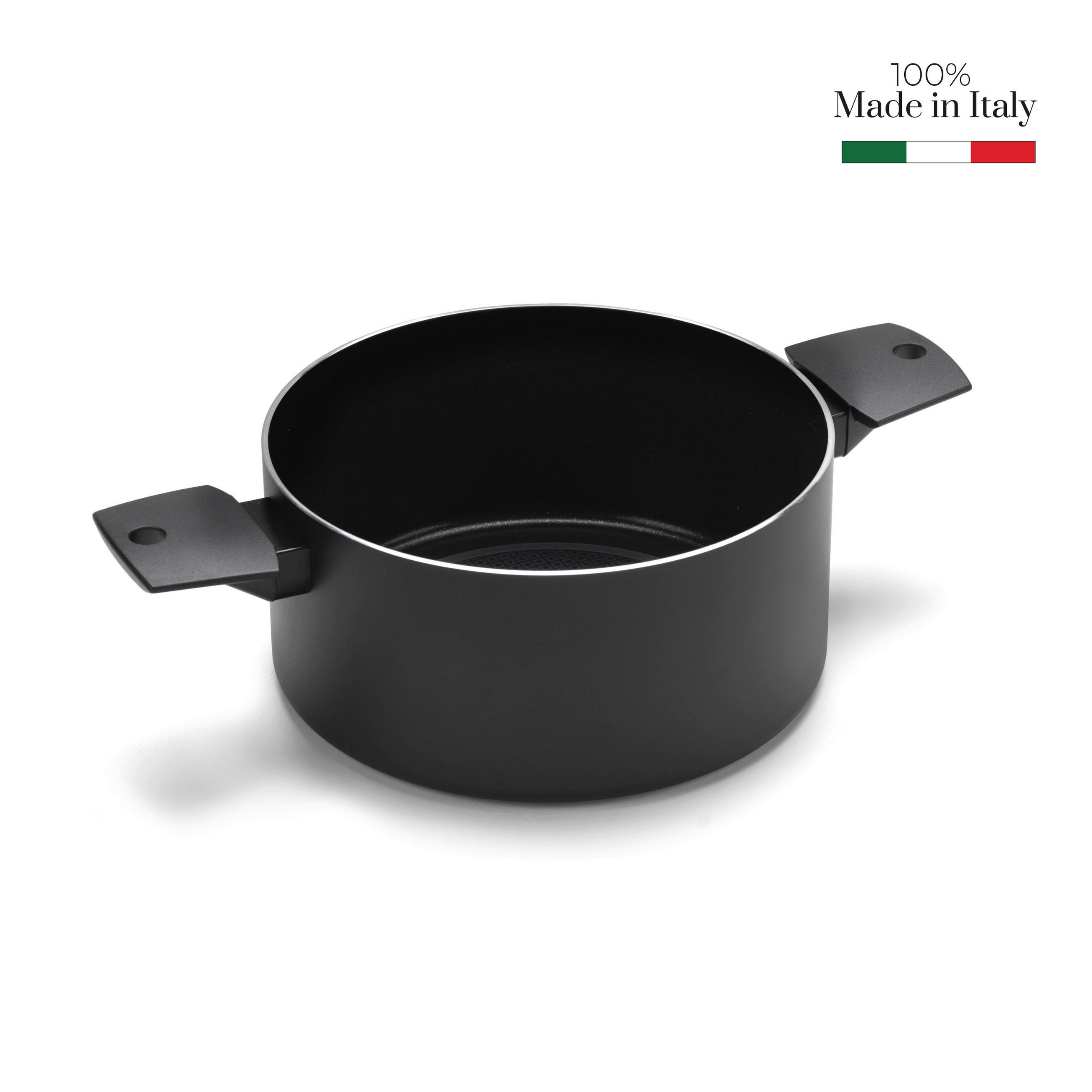 ŠERPA Recy   - crna, Osnovno, metal/plastika (24cm) - moneta