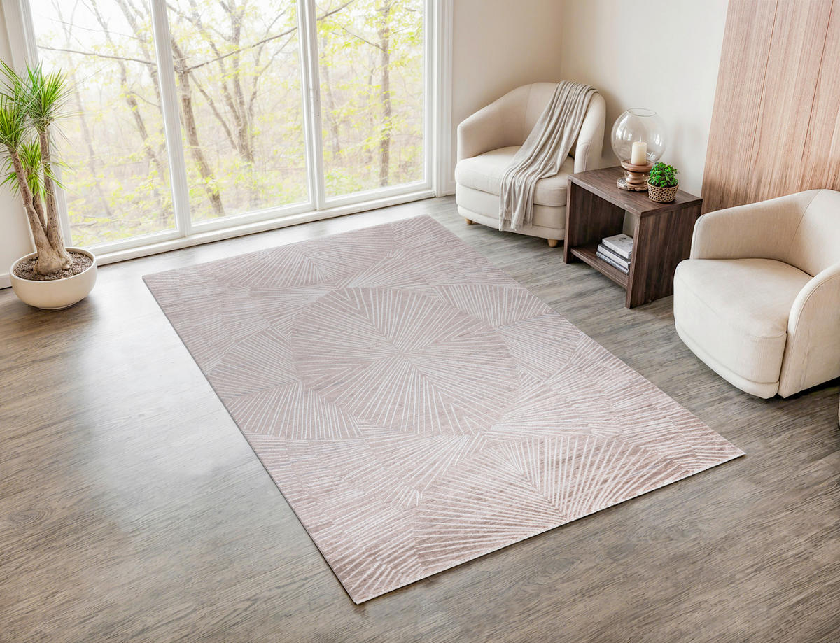 WEBTEPPICH 200/290 cm Madal Creme, Champagner  - Champagner/Creme, Design, Textil (200/290cm) - Dieter Knoll