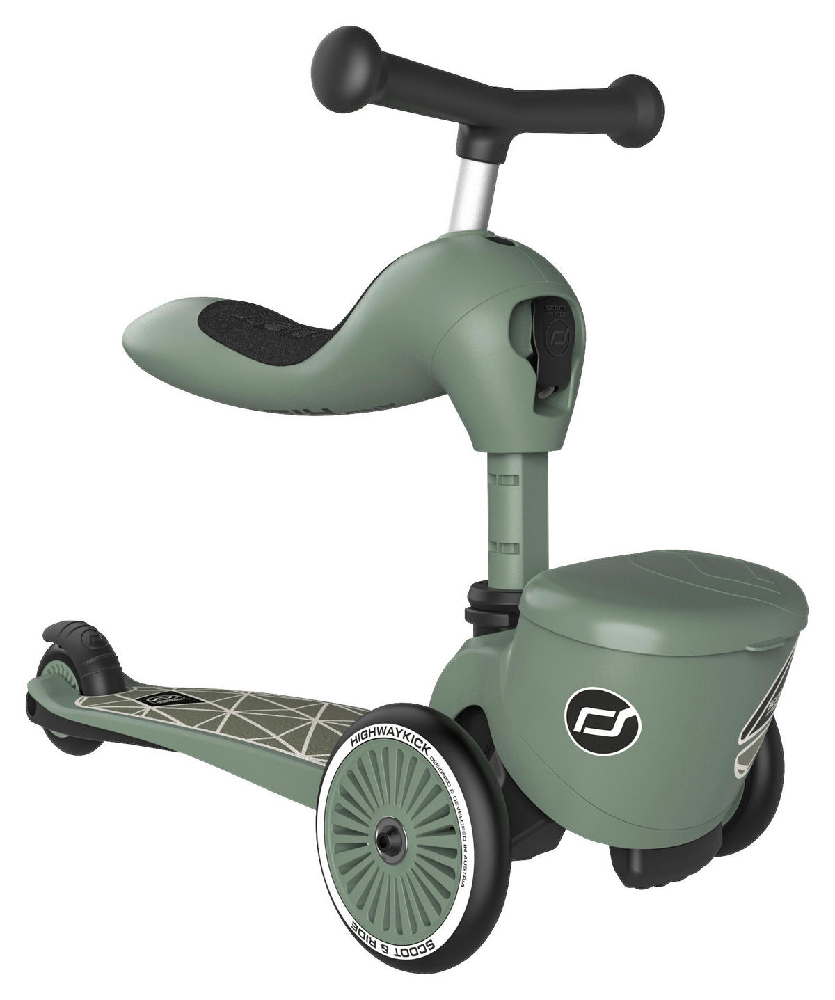 KINDERSCOOTER Highwaykick 1  - Trend, Kunststoff/Metall (24/37/55cm) - Scoot and Ride