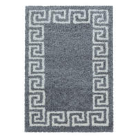 HOCHFLORTEPPICH 240/340 cm Hera 3301 Grau Grau  - Grau, Design, Textil (240/340cm)