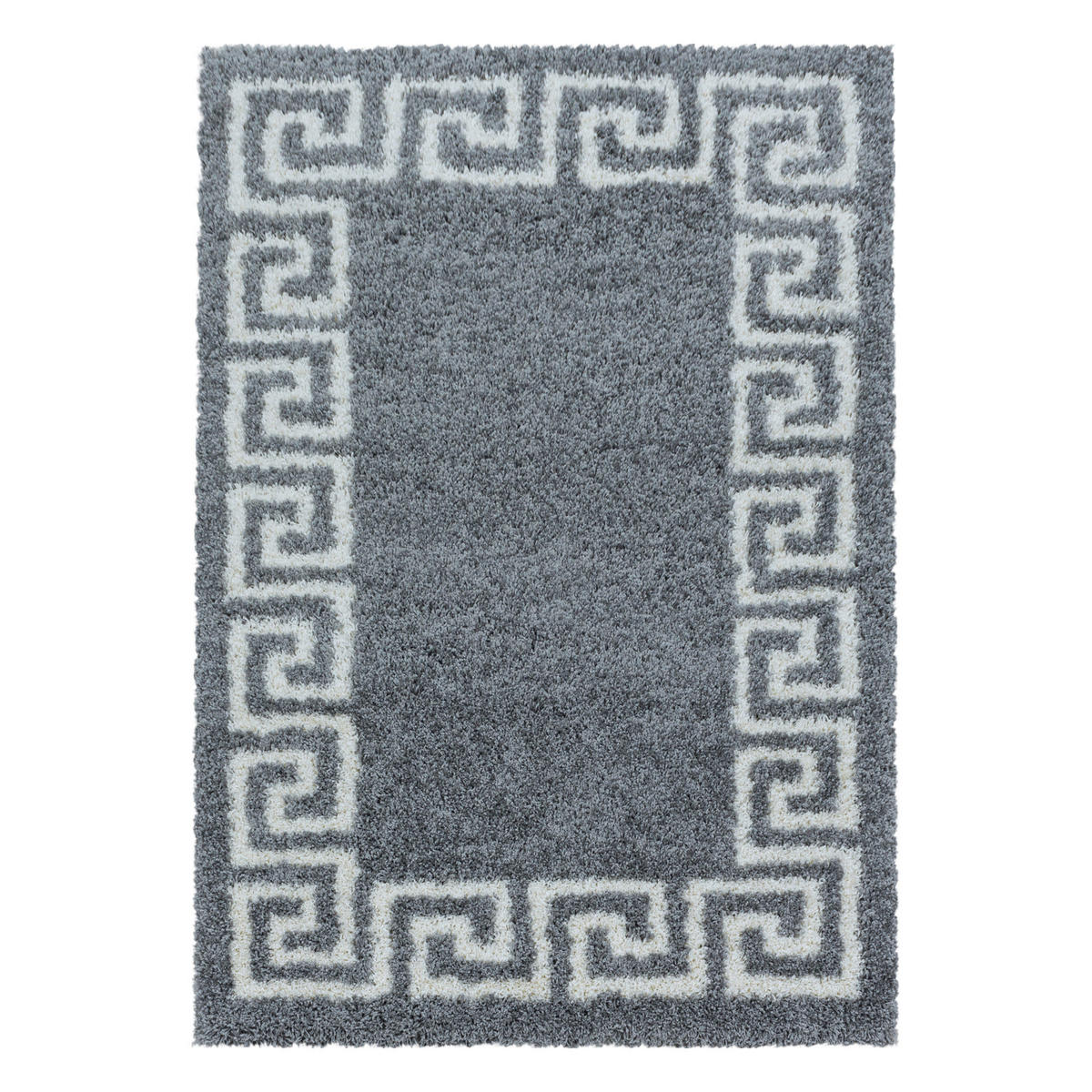 HOCHFLORTEPPICH 240/340 cm Hera 3301 Grau Grau  - Grau, Design, Textil (240/340cm)