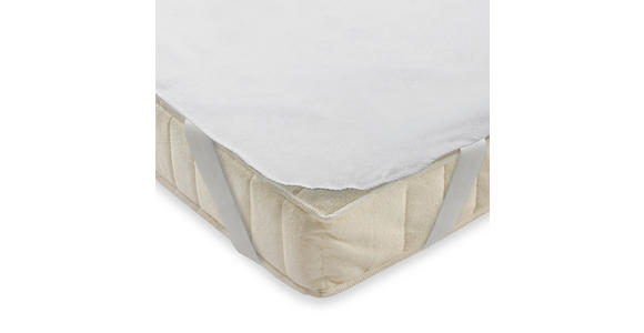 MATRATZENAUFLAGE 90/190 cm - Weiß, Basics, Textil (90/190cm) - Sleeptex