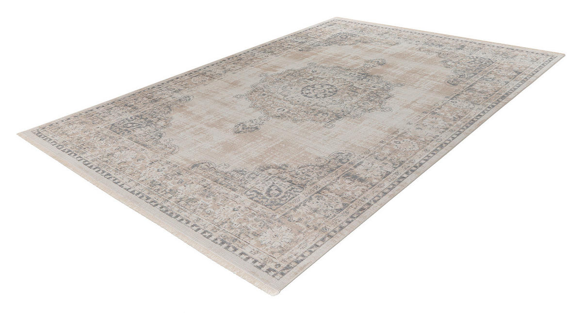 VINTAGE KOBEREC, 120/170 cm, šedá - šedá, Konvenční, textil (120/170cm)