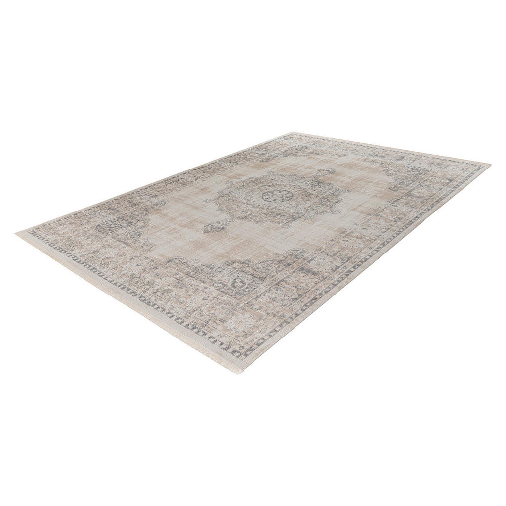 Thumbnail - Xxxl Vintage-Teppich Dilan 100, Grau, Textil, rechteckig, 120x170 cm, Teppiche & Böden, Teppiche, Vintage-Teppiche
