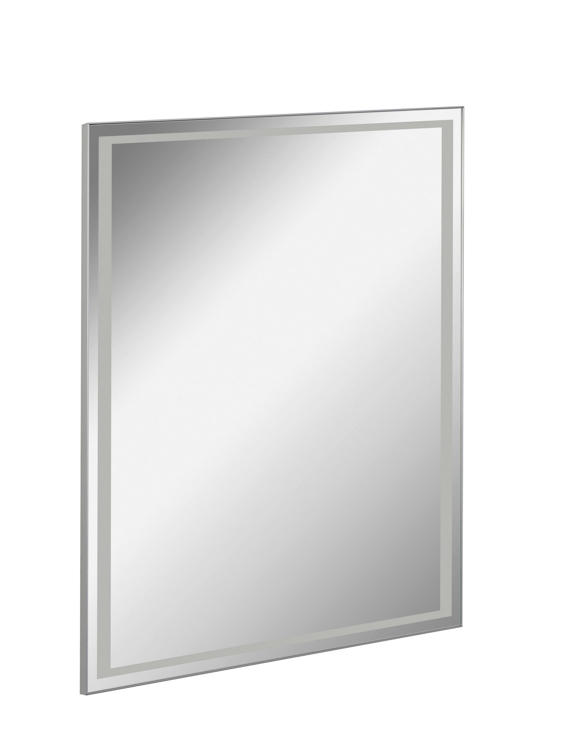 SPIEGEL 73/8/93 cm  - Silberfarben, Basics, Glas (73/8/93cm) - MID.YOU