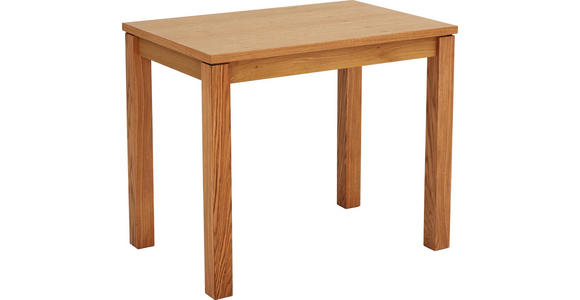 ESSTISCH in Holz, Holzwerkstoff 90/60/76 cm - Eichefarben, KONVENTIONELL, Holz/Holzwerkstoff (90/60/76cm) - Cantus