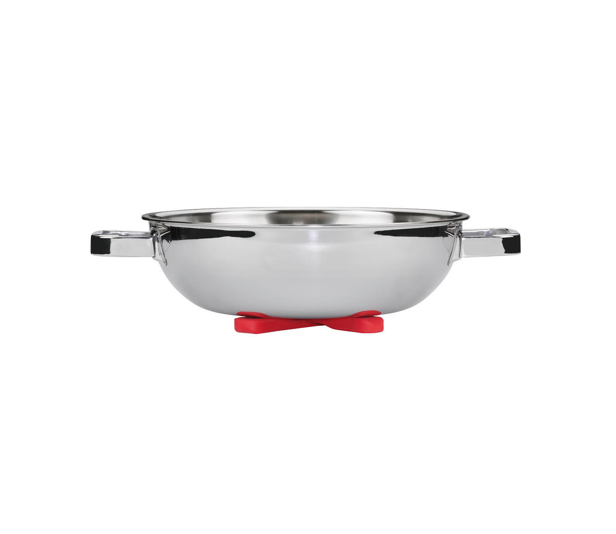 TOPFUNTERSETZER Metall, Kunststoff Rot  - Rot, Basics, Kunststoff/Metall (9/2/22cm) - Spring