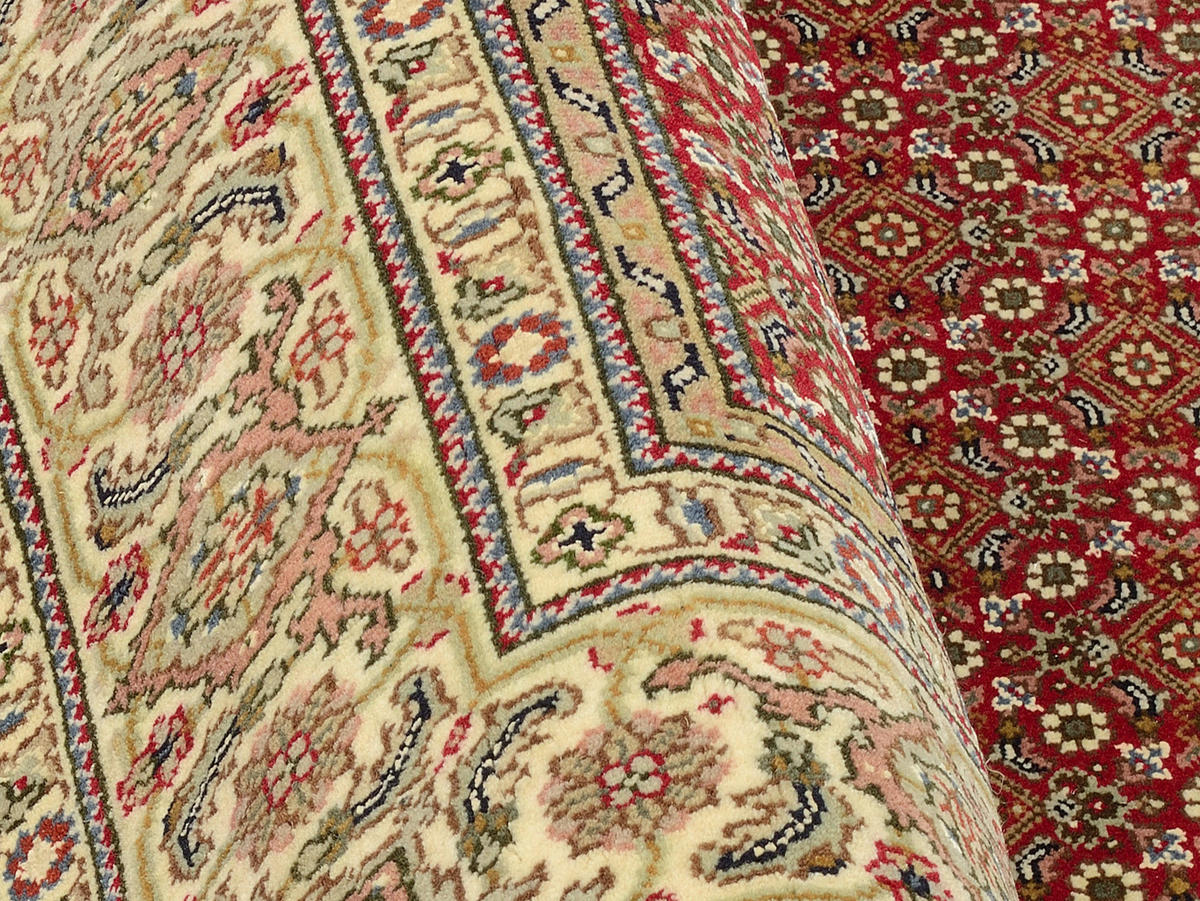 ORIENTTEPPICH 80/300 cm Creme, Rot  - Rot/Creme, Basics, Textil (80/300cm) - Cazaris