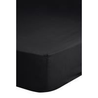 SPANNLEINTUCH 160-180/200 cm Jersey  - Schwarz, Basics, Textil (160-180/200cm) - MID.YOU