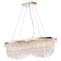 KRONLEUCHTER 93,3/28/24 cm   - Goldfarben, Trend, Glas/Metall (93,3/28/24cm) - MAYTONI