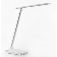 LED-SCHREIBTISCHLEUCHTE 4902 DESKI 29/17/27 cm   - Weiß Hochglanz/Weiß, Design, Kunststoff/Metall (29/17/27cm)