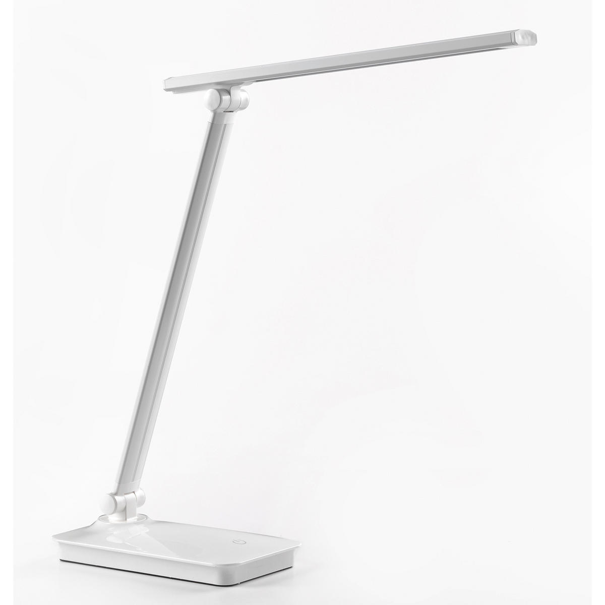 LED-SCHREIBTISCHLEUCHTE 4902 DESKI 29/17/27 cm   - Weiß Hochglanz/Weiß, Design, Kunststoff/Metall (29/17/27cm)
