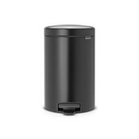 ABFALLEIMER 12 l  Metall  - Schwarz, Design, Kunststoff/Metall (25,1/41,1/33,8cm) - Brabantia