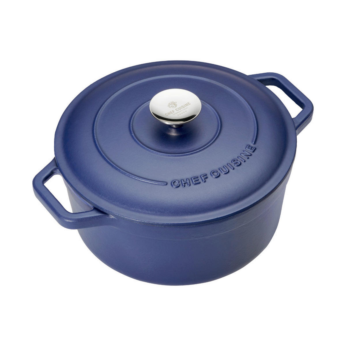 BRÄTER  - Blau/Edelstahlfarben, Basics, Metall (24/10cm) - CHEF CUISINE