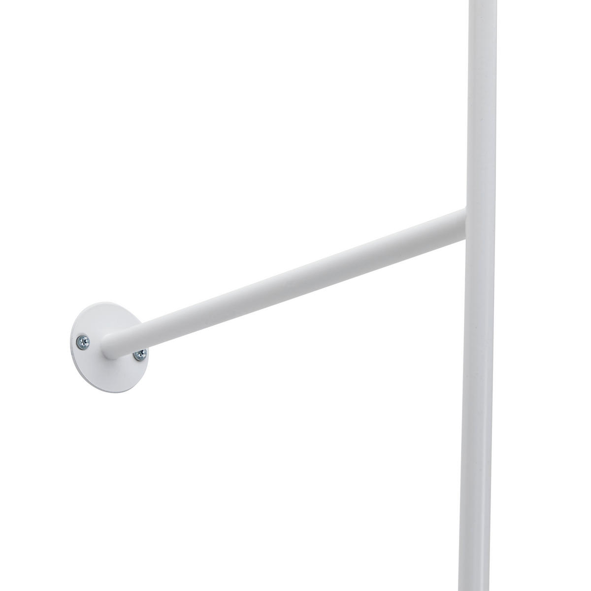 KLEIDERSTÄNDER in Weiß 4,5/190/28 cm   - Weiß, Basics, Metall (4,5/190/28cm) - Livetastic